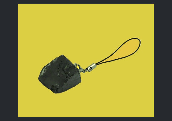 Pendente in preziosa SHUNGITE ELITE per il cellulare